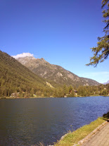 Beautiful flat section at Champex Lac